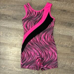 Danskin Now Pink and Black Kids Activewear